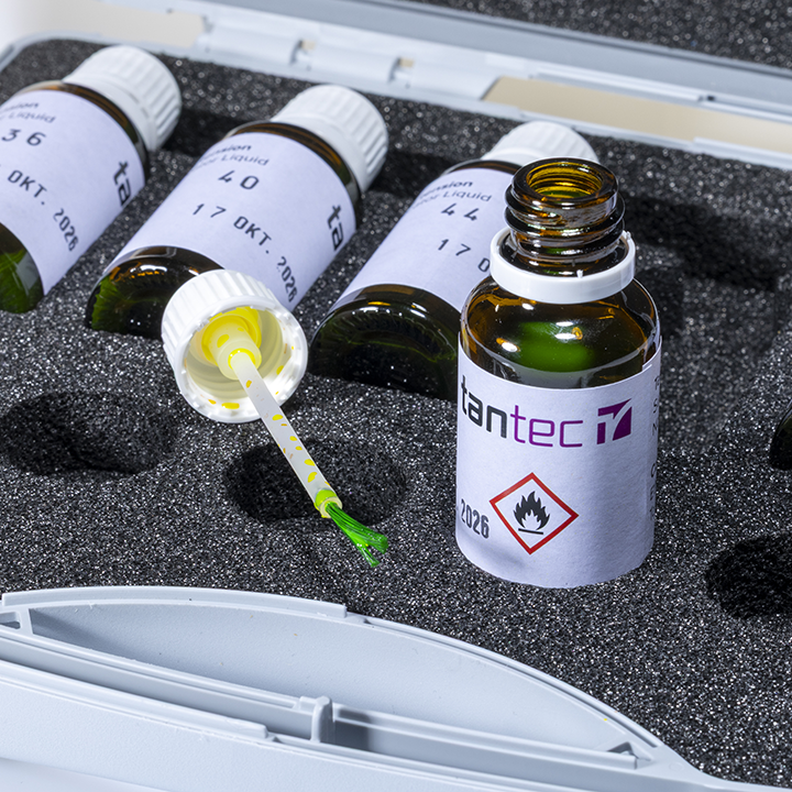 Dyne Test Kit – Equipment and Guide to Surface Energy Measurement tantec Dyne test ink